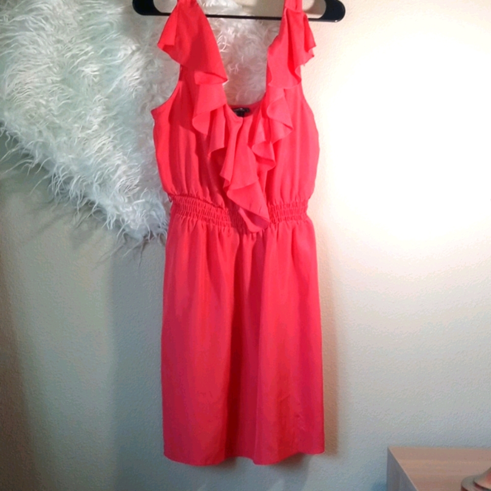 Cute summer coral dress